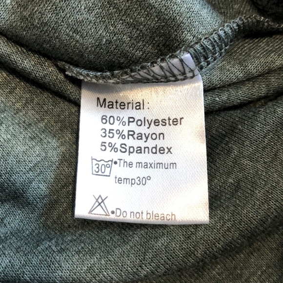 Green Long Sleeved Top - Medium - Picture 8 of 8